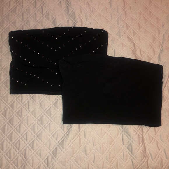 PINK Victoria's Secret Tops - 2 PINK Strapless Tube Tops